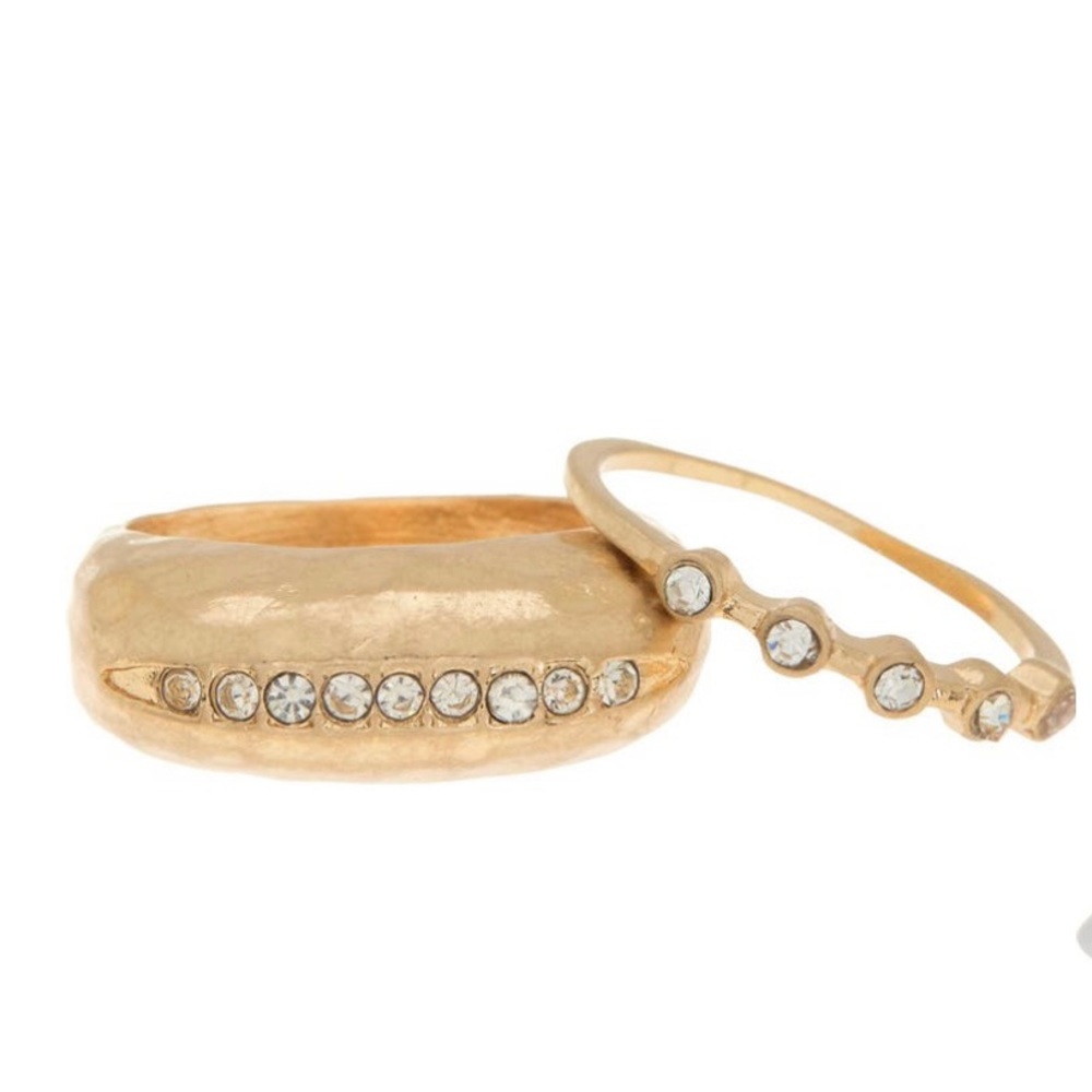 Melrose and market Boho mixed Set of 2 rings